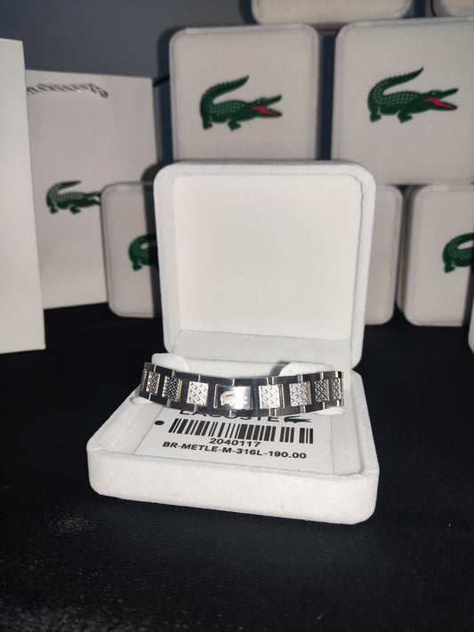 Bracelet Lacoste Metropole en acier