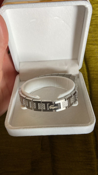 Bracelet Lacoste Metropole en acier